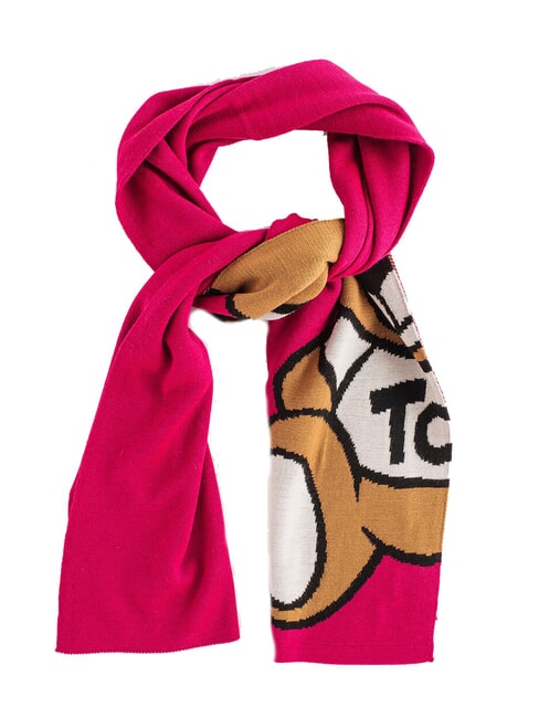 MOSCHINO MAXI TEDDY Foulard fuchsia - Écharpes
