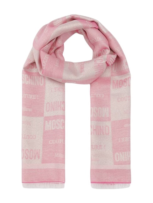MOSCHINO COUTURE Étole rose - Écharpes