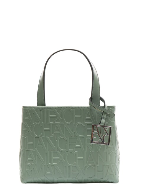 ARMANI EXCHANGE LOGO EMBOSSED Petit sac à main, avec bandoulière sage - Sacs pour Femme