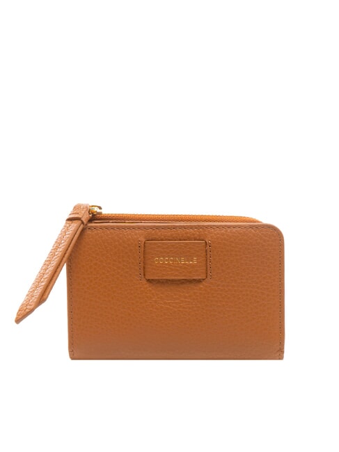 COCCINELLE VOILE Portefeuille moyen en cuir martelé CUIR - Portefeuilles Femme