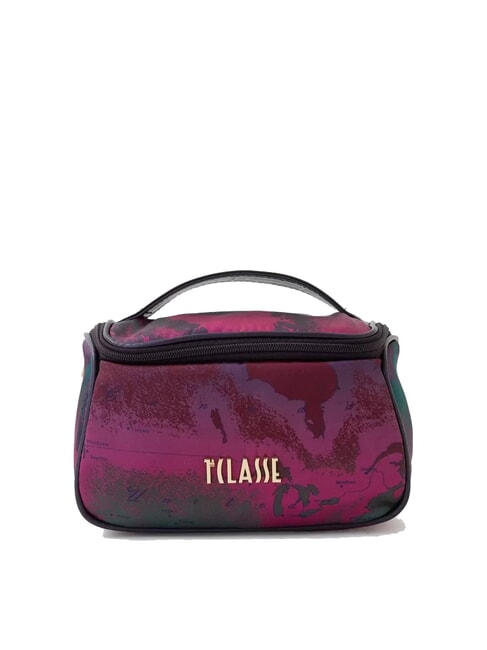 ALVIERO MARTINI PRIMA CLASSE GEO Trousse de beauté avec poignée paon - Trousses