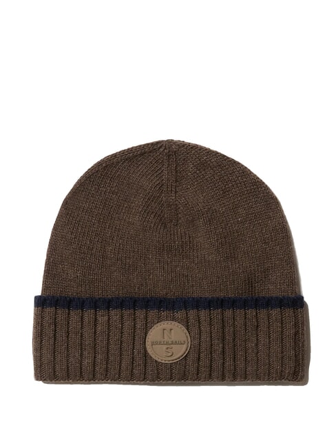 NORTH SAILS BEANIE Chapeau à revers mélange de noix - Bonnets