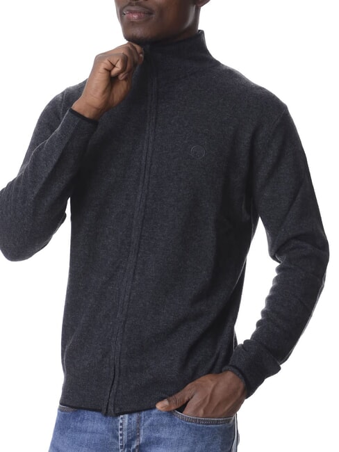 NORTH SAILS 12GG Pull-over mélange gris foncé - Pulls pour hommes