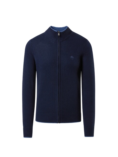 NORTH SAILS 7GG Pull zippé bleu marine - Pulls pour hommes