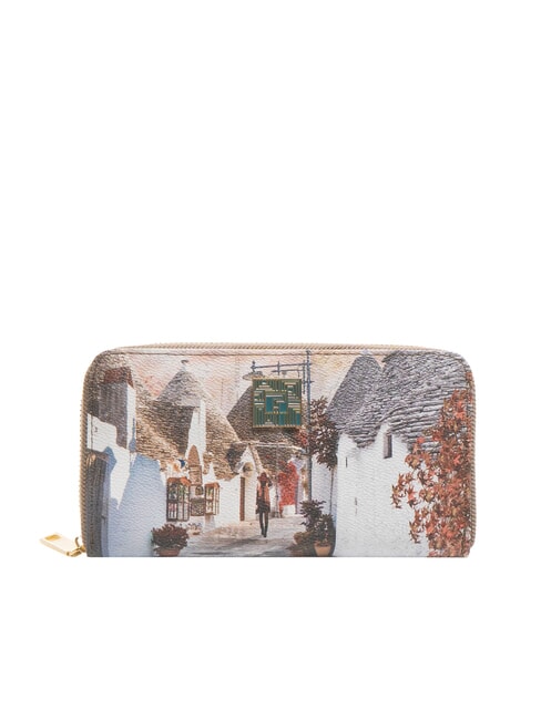 YNOT CITY LIFE Grand portefeuille zippé trulli - Portefeuilles Femme