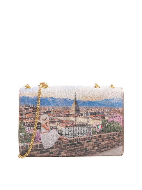 YNOT YESBAG Sac convertible à rabat Turin - Sacs pour Femme