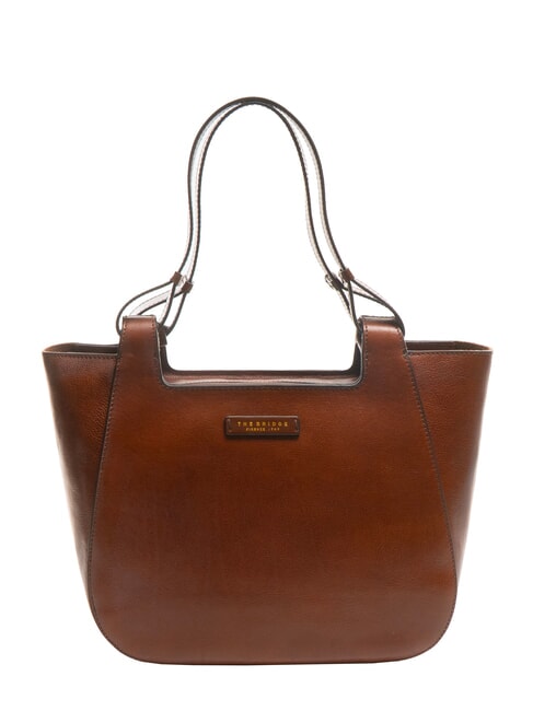 THE BRIDGE LUCIA Sac à bandoulière en cuir MARRON - Sacs pour Femme