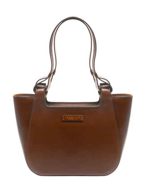 THE BRIDGE LUCIA Sac à bandoulière en cuir MARRON - Sacs pour Femme