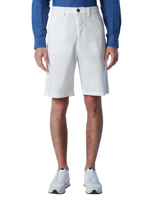 NORTH SAILS FREEDOM Short chino en coton blanc - Pantalon