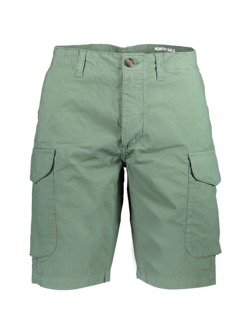 NORTH SAILS AMERICA Short cargo en coton vert militaire - Pantalon