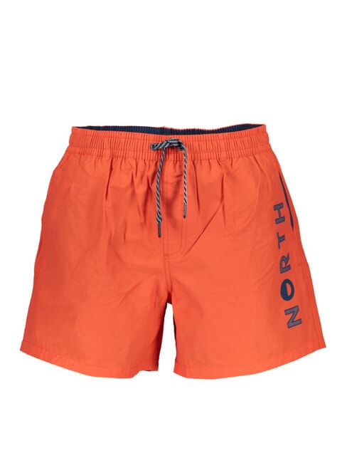 NORTH SAILS VOLLEY Costume de boxeur avec logo latéral Orange vif - Maillots de bain