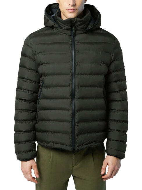 NORTH SAILS LASER PUFFER Doudoune mi-longue vert forêt - Doudounes homme