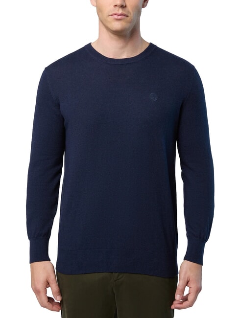 NORTH SAILS 12GG Pull à col rond bleu marine - Pulls pour hommes