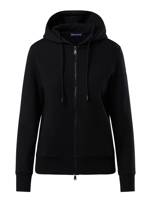 NORTH SAILS BASIC Sweat à capuche entièrement zippé noir - Sweat-shirts pour femmes