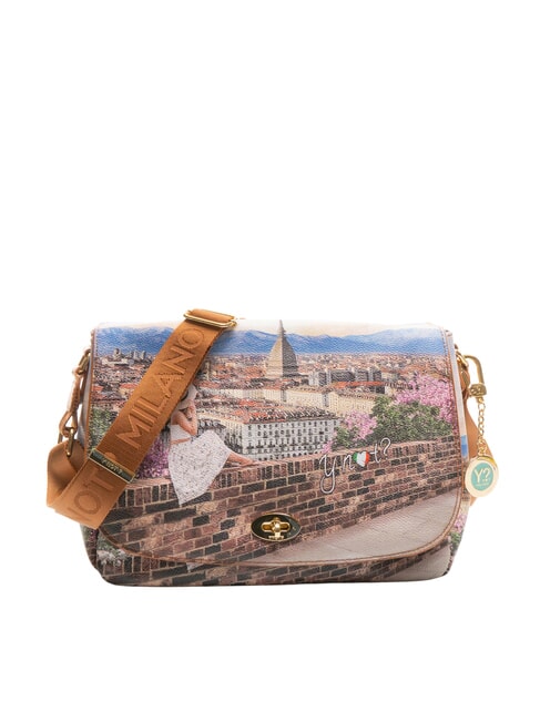 YNOT YESBAG Sac à bandoulière avec rabat Turin - Sacs pour Femme