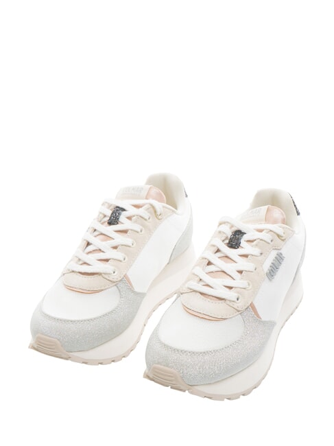 COLMAR TRAVIS JESSY Baskets blanc/rose blush - Chaussures Femme