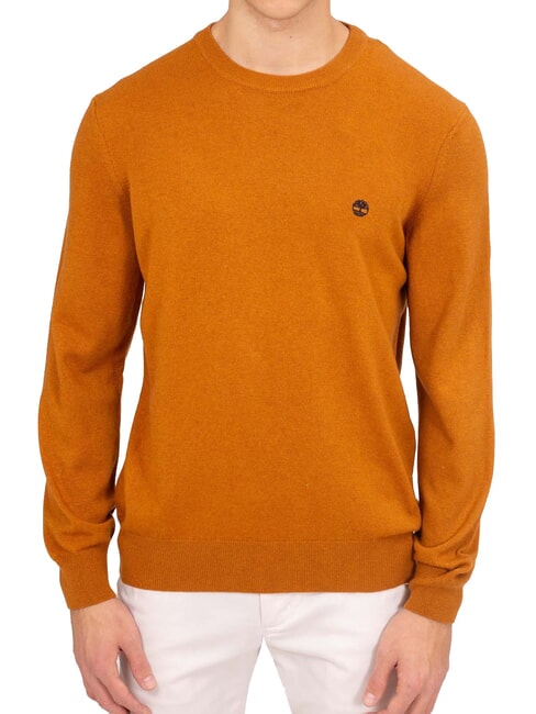 TIMBERLAND KNOX RIVER Pull à col rond botte de blé - Pulls pour hommes