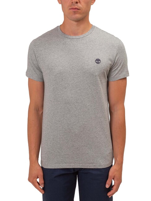 TIMBERLAND OYSTER RIVER  T-shirt en coton gris moyen chiné - T-shirt