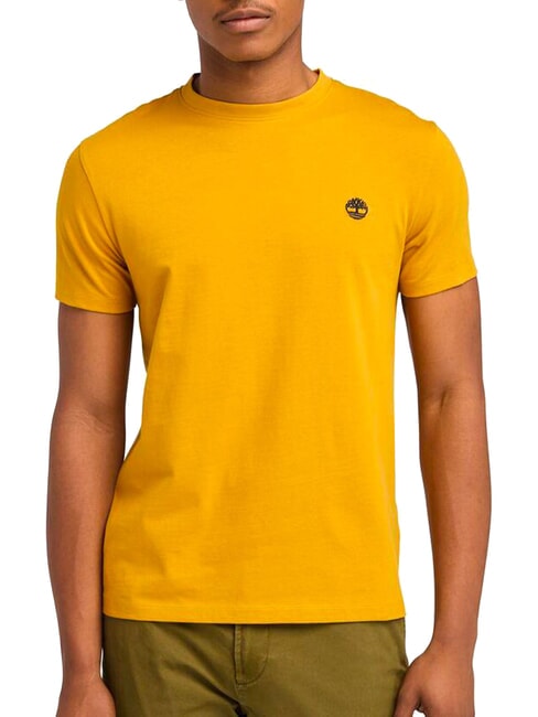 TIMBERLAND SS DUNRIVER CREW T-shirt en cotton thé chai - T-shirt