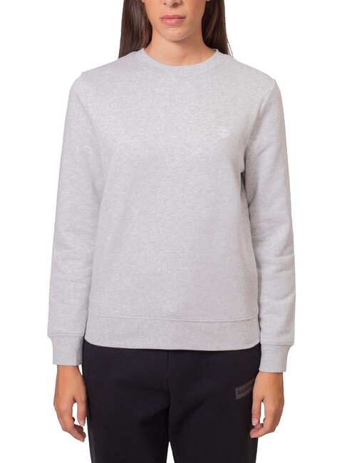 TIMBERLAND EXETER RIVER BRUSHED  Sweat-shirt en coton mélangé mélange de gris clair - Sweat-shirts pour femmes