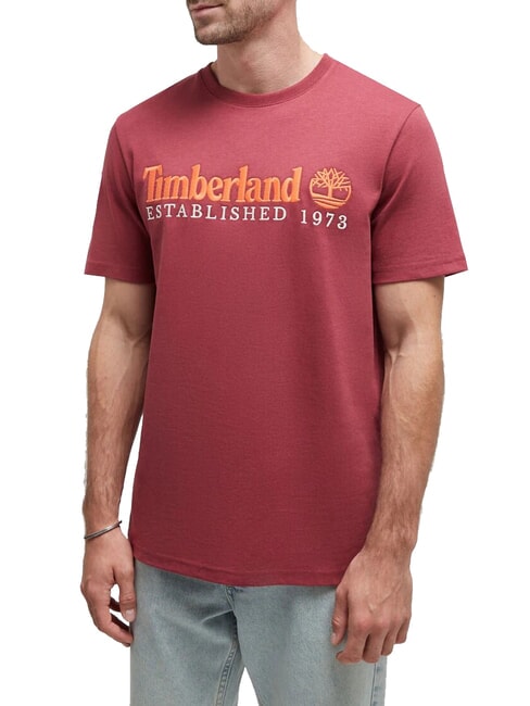 TIMBERLAND ESTABILISHED 1973 T-shirt en cotton cordouan - T-shirt