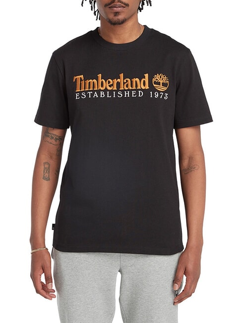 TIMBERLAND ESTABILISHED 1973 T-shirt en cotton NOIR - T-shirt