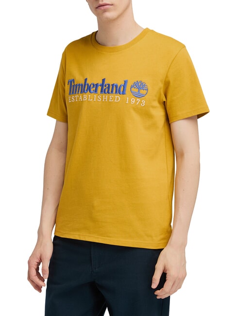 TIMBERLAND ESTABILISHED 1973 T-shirt en cotton thé chai - T-shirt