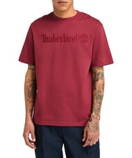 TIMBERLAND EMBROIDERY TONAL T-shirt en cotton cordouan - T-shirt - 1
