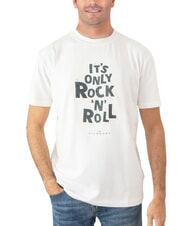 JOHN RICHMOND SPARTACO T-shirt en coton avec imprimé blanc - T-shirt - 1