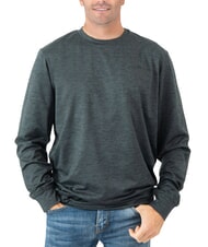 JOHN RICHMOND KUDRO Sweat-shirt à col rond avec logo en relief charbon de bois - Pulls molletonnés - 1