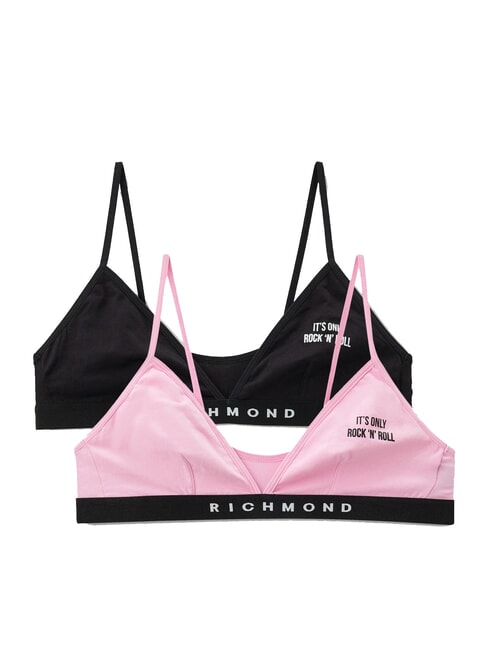 JOHN RICHMOND DEMENHIM Ensemble de 2 soutiens-gorge noir/rose - Sous-vêtements pour femmes