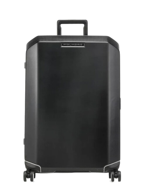 PIQUADRO BOLD Chariot de grande taille Noir - Valises Rigides