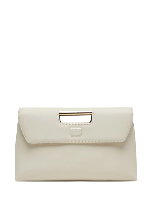 FURLA GIADA Grande pochette en cuir CRÈME - Sacs pour Femme