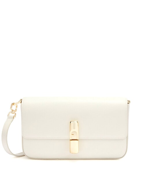 FURLA IRIDE  Sac à bandoulière en cuir CRÈME - Sacs pour Femme