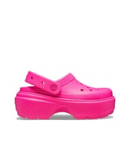 CROCS STOMP CLOG W Chaussons sabots à plateforme coup de cœur rose - Chaussures unisexe - 1