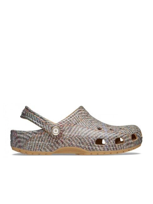 CROCS CLASSIC TWEED CLOG sabot à pantoufle blé - Chaussures unisexe