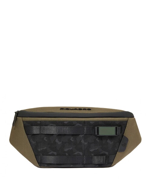 PIQUADRO FX Poche VERT - Sacs banane