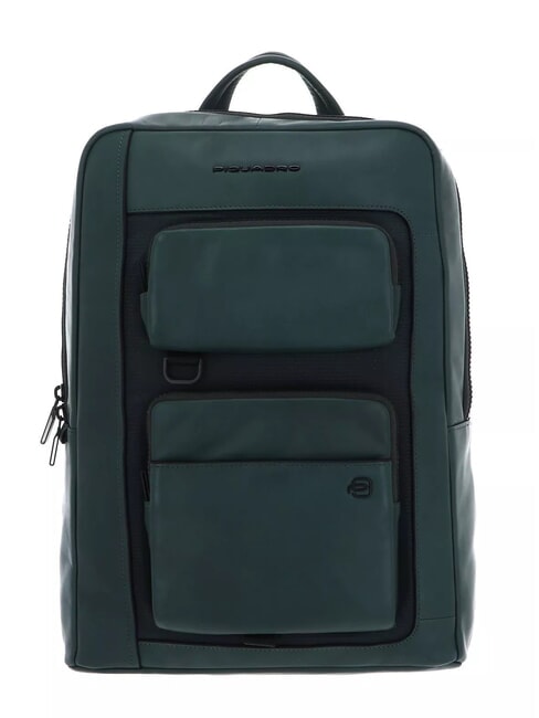 PIQUADRO LIKO Sac à dos pour ordinateur portable 14"/ iPad 12,9" VERT - Sacs à dos pour ordinateur portable
