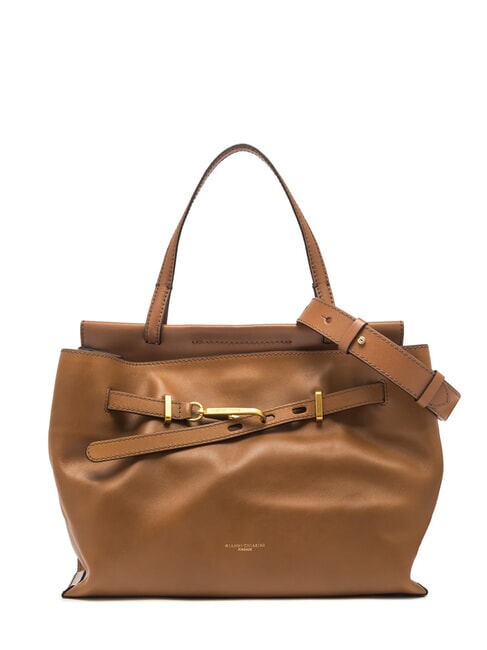 GIANNI CHIARINI TILDA Sac à bandoulière en cuir avec bandoulière CUIR - Sacs pour Femme
