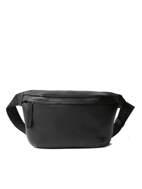 CALVIN KLEIN CARGO Poche sur noir - Sacs banane