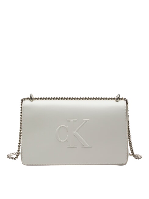 CALVIN KLEIN SCULPTED EW Sac à bandoulière / sac à bandoulière lys blanc - Sacs pour Femme