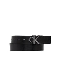 CALVIN KLEIN CKJ PLAQUE Ceinture double face pouvant être raccourcie - Ceintures