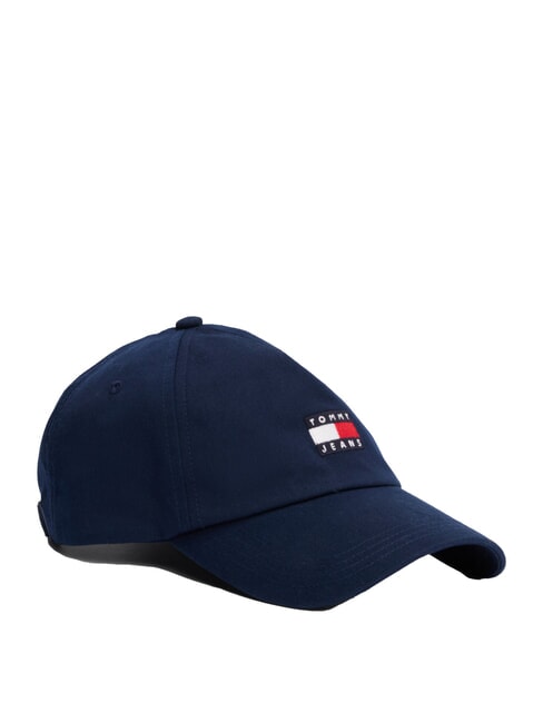 TOMMY HILFIGER TJM HERITAGE chapeau en toile marine nuit noire - Bonnets