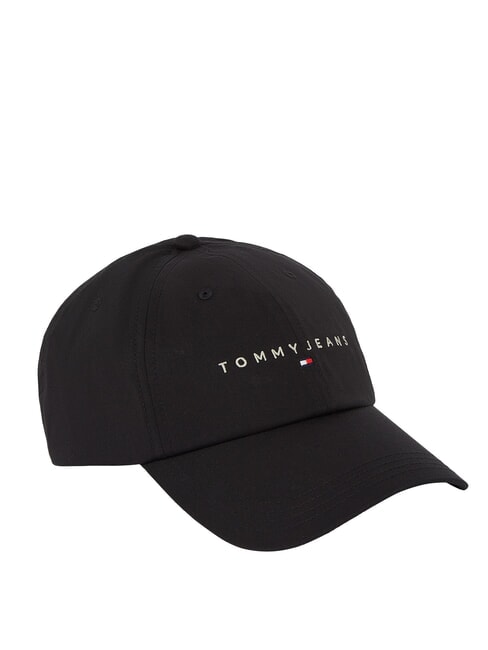 TOMMY HILFIGER TJM LINEAR LOGO Chapeau avec visière le noir - Bonnets