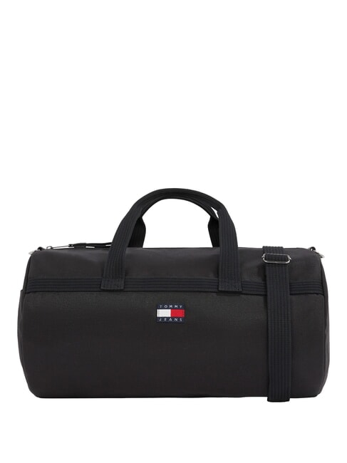 TOMMY HILFIGER TJM COLLEGIATE Sac de sport avec bandoulière le noir - Sacs de voyage