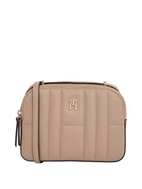 TOMMY HILFIGER TH FEMININE  Mini sac à bandoulière pour appareil photo taupe côtier - Sacs pour Femme