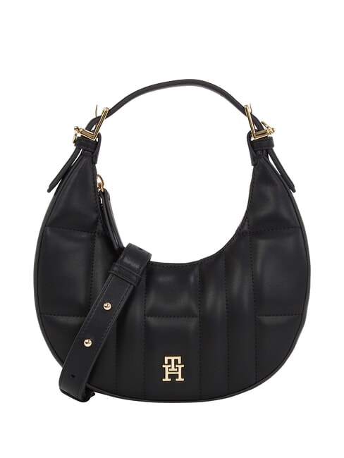 TOMMY HILFIGER TH FEMININE Mini sac avec bandoulière le noir - Sacs pour Femme