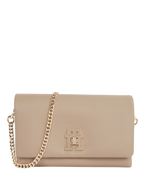 TOMMY HILFIGER TH MODERN  Mini sac à bandoulière taupe côtier - Sacs pour Femme