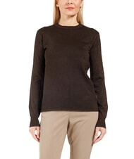 JOHN RICHMOND PARANA Cardigan ras du cou en lurex sombre - Chandails pour femmes - 1