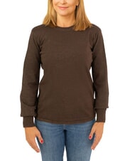 JOHN RICHMOND PARANA Cardigan ras du cou en lurex sombre - Chandails pour femmes - 1